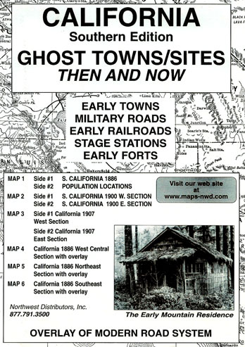 Southern California ghost town maps