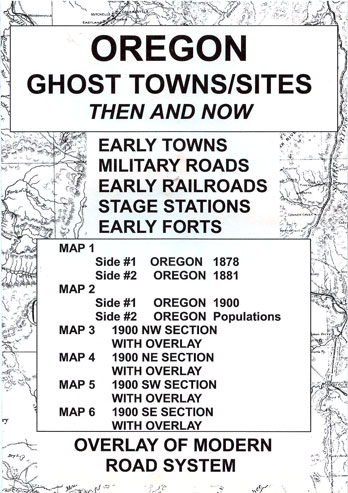 Oregon Ghost Town Maps