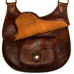 Custom leather goods for the muzzleloader and mountain man