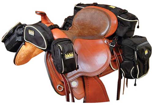 TrailMax Design 500 Series Pommel Pocket Trail Riding Red Bag for sale online 